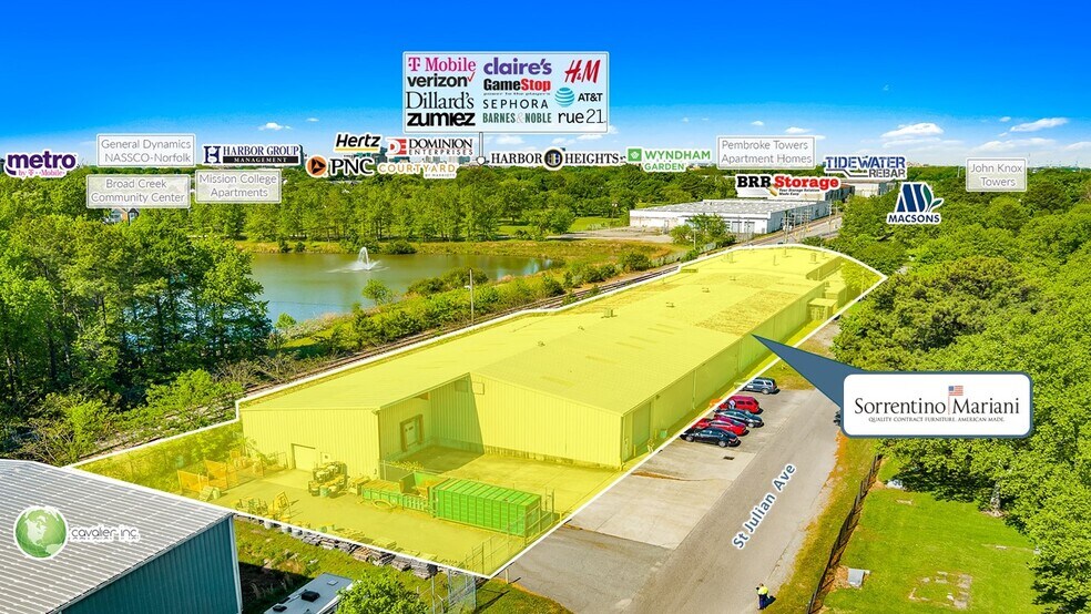 More Photos Of 2701 St. Julian Ave, Norfolk Warehouse For Lease