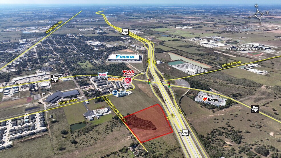 More Photos Of US 290 @ Stokes Road, Waller Land For Sale
