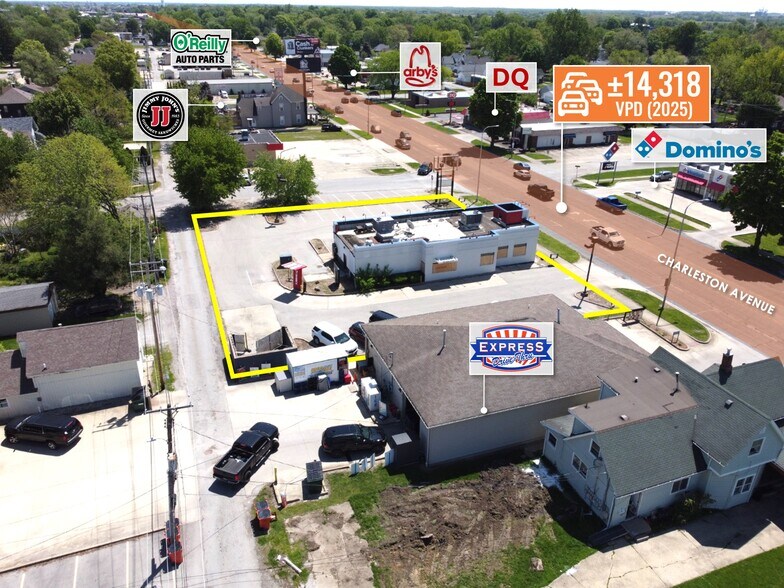 More Photos Of 1000 Charleston Ave, Mattoon Fast Food For Sale