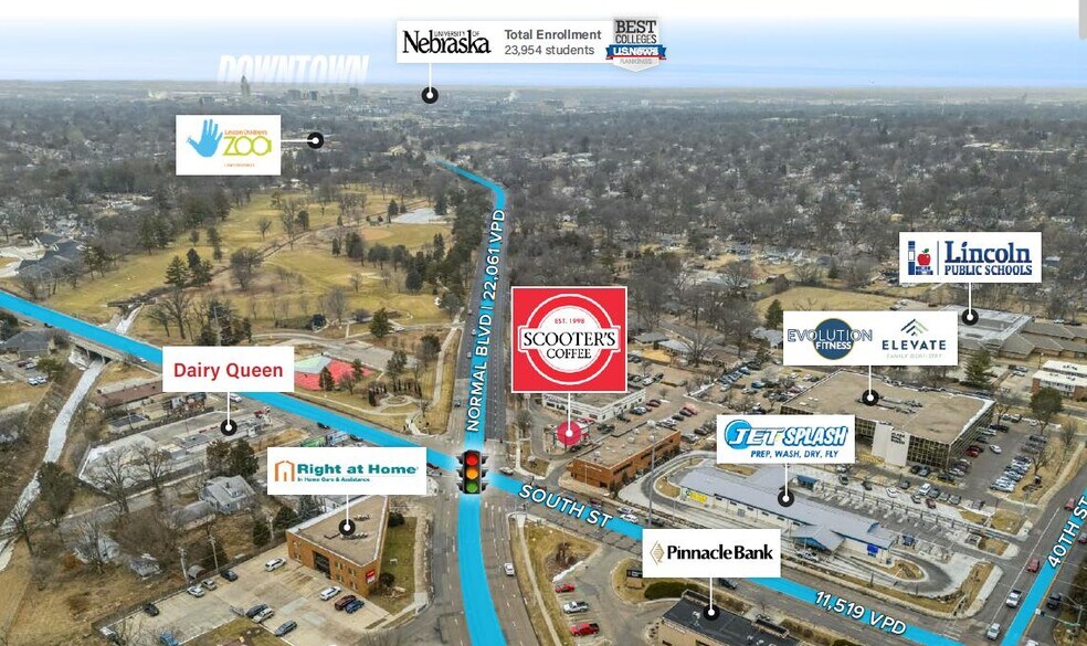 More Photos Of 3838 Normal Blvd, Lincoln Fast Food For Sale