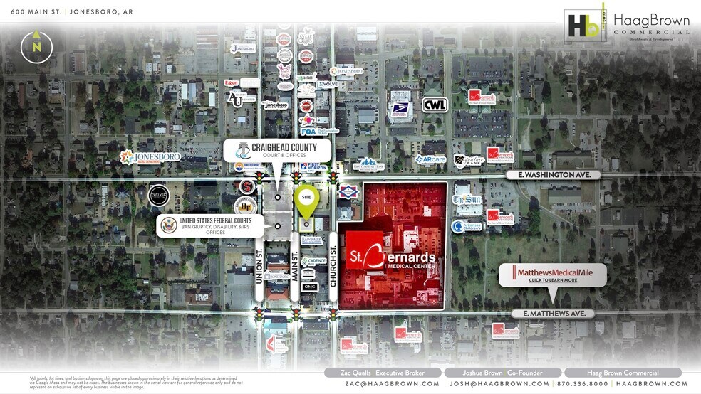 More Photos Of 600 S Main St, Jonesboro Office For Sale