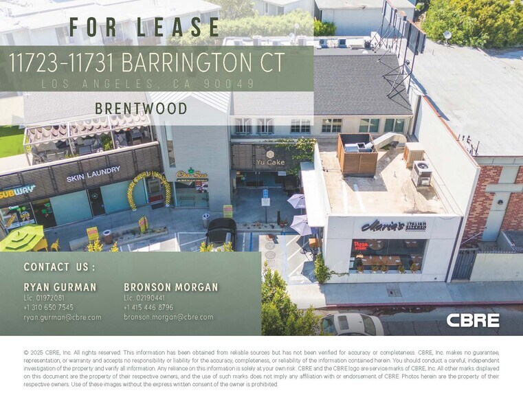 More Photos Of 11723-11733 Barrington Ct, Los Angeles Loft Creative Space For Lease