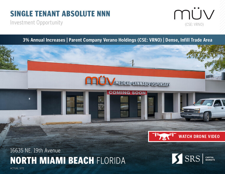 Primary Photo Of 16635 NE 19th Ave, Miami Office For Sale