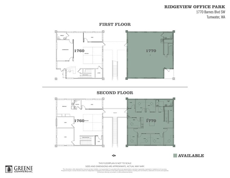 More Photos Of 1770 Barnes Blvd SW, Tumwater Office For Sale