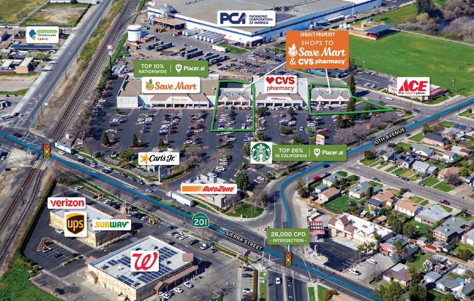 More Photos Of 913-919 Sierra St, Kingsburg Storefront For Sale