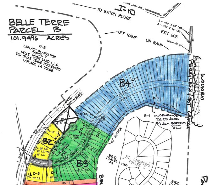 More Photos Of Interstate 10 & Belle Terre Blvd, Laplace Land For Sale