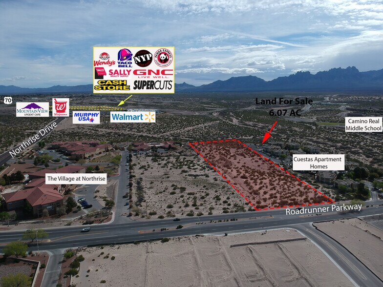Primary Photo Of Roadrunner Pkwy, Las Cruces Land For Sale