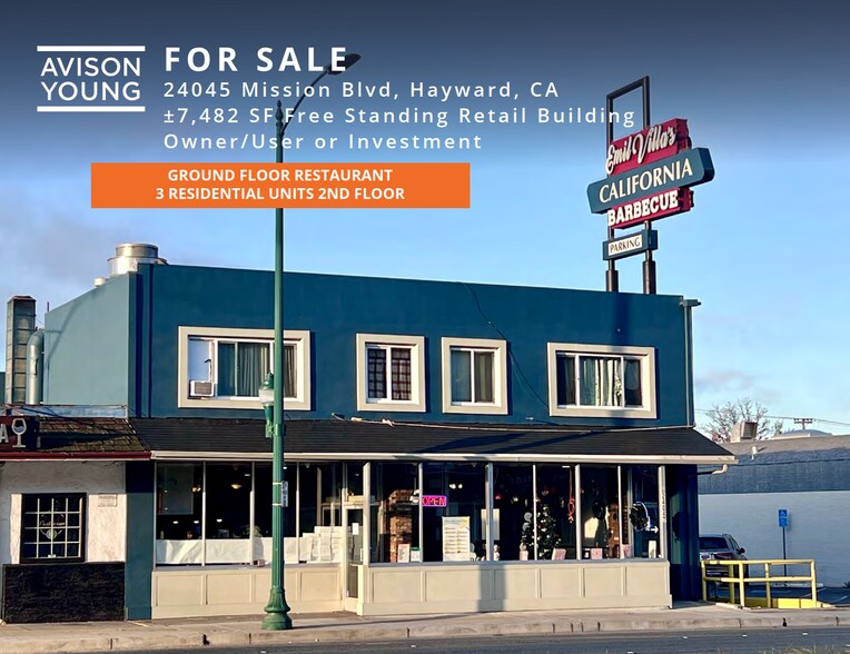 More Photos Of 24045-24047 Mission Blvd, Hayward Storefront Retail Residential For Sale