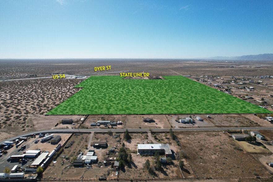 Primary Photo Of 1494 State Line Dr, Chaparral Land For Sale