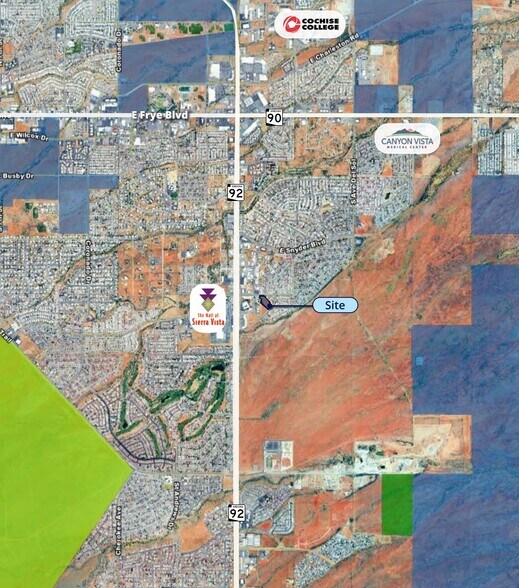 More Photos Of E/ SEC Avenida Cochise & SR 92, Sierra Vista Land For Sale