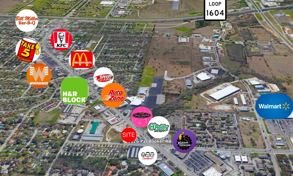 More Photos Of 1526 Pat Booker Rd, Universal City Storefront Retail Office For Sale