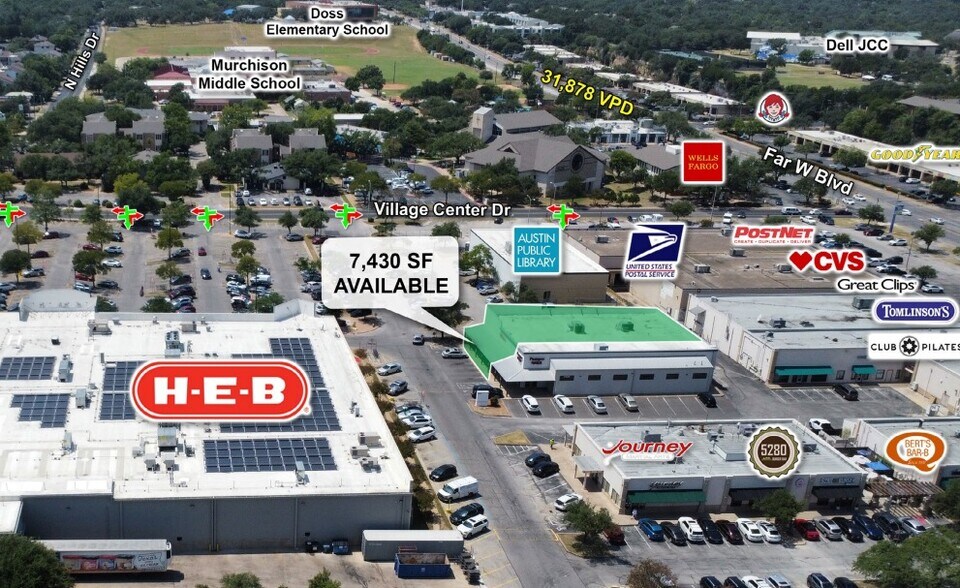 More Photos Of 7028 Wood Hollow Dr, Austin Freestanding For Lease
