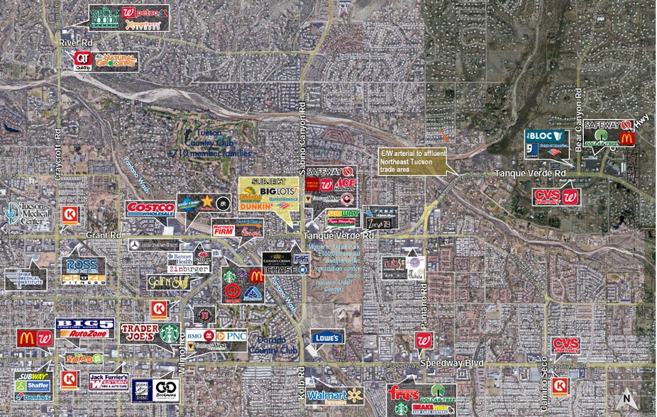 More Photos Of 7015-7053 E Tanque Verde Rd, Tucson Unknown For Lease