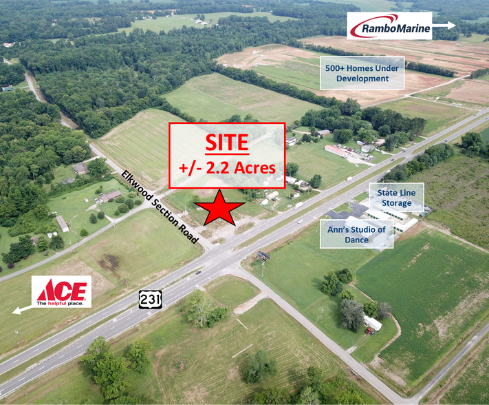 Primary Photo Of 15621 US-231, Hazel Green Land For Sale