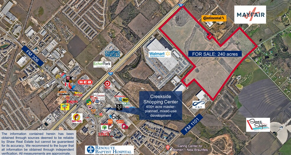 More Photos Of 0 Interstate 35 Frontage Rd, New Braunfels Land For Sale