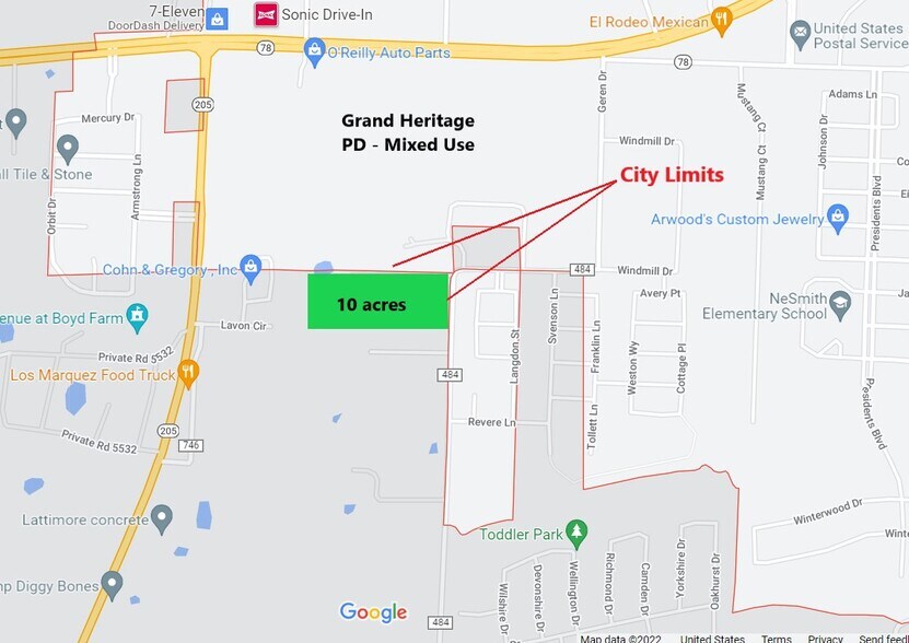 More Photos Of 10332 County Road 484, Lavon Land For Sale