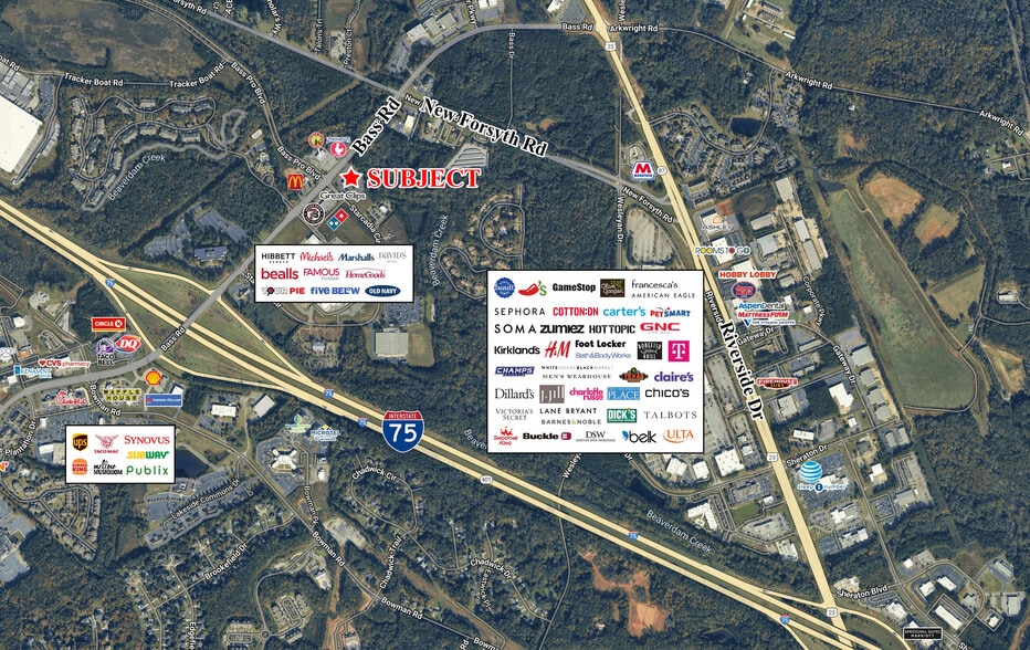 More Photos Of 1683-1693 Bass Rd, Macon-Bibb General Retail For Lease