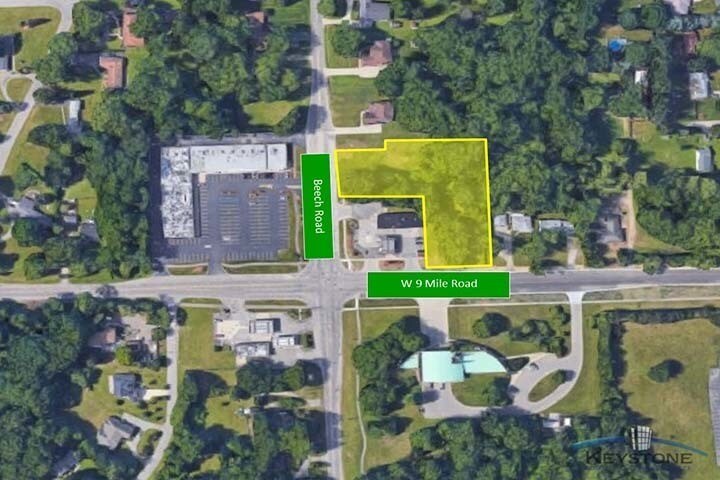 Primary Photo Of 25676 Nine Mile rd, Southfield Land For Lease
