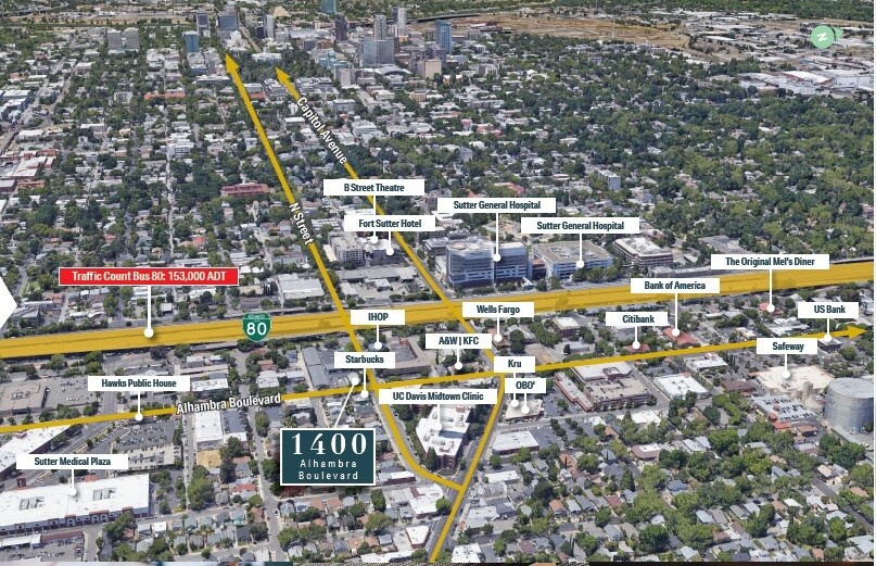 More Photos Of 1400 Alhambra Blvd, Sacramento Bar For Lease