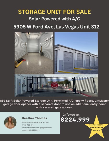 More Photos Of 5905 Ford Ave, Las Vegas Self Storage For Sale