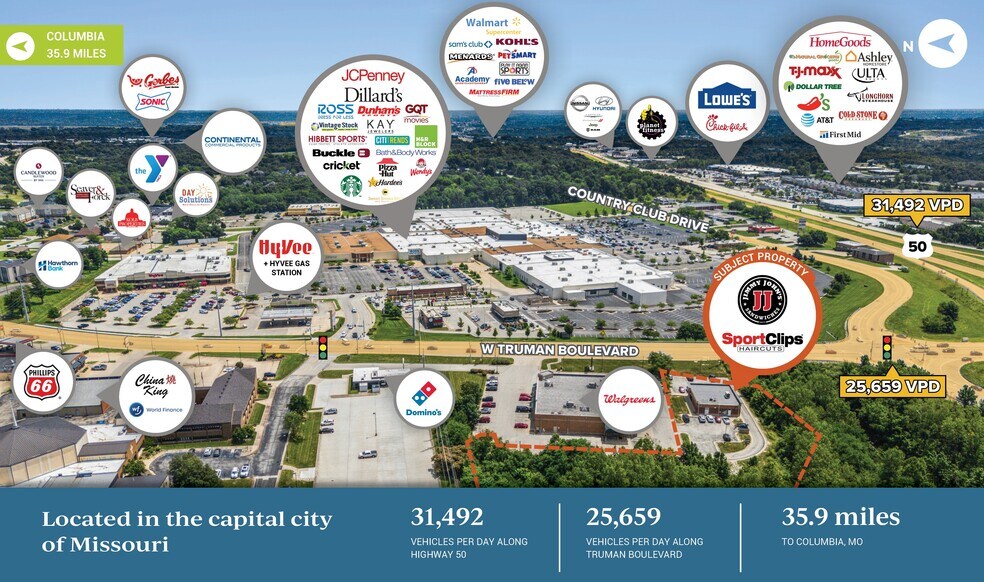 More Photos Of 3750 W Truman Blvd, Jefferson City Freestanding For Sale