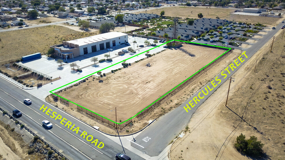 Primary Photo Of Hesperia Rd @ Hercules Street, Hesperia Land For Sale