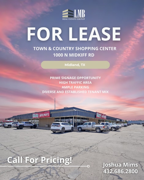 More Photos Of 1000-1108 N Midkiff Rd, Midland Unknown For Lease