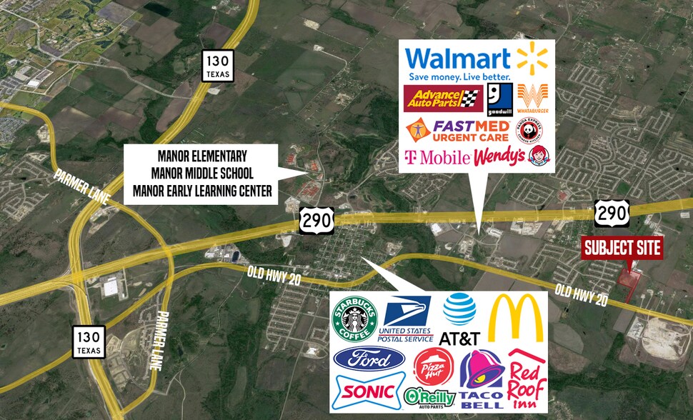 More Photos Of 13518 Old Hwy 20 hwy, Manor Land For Sale