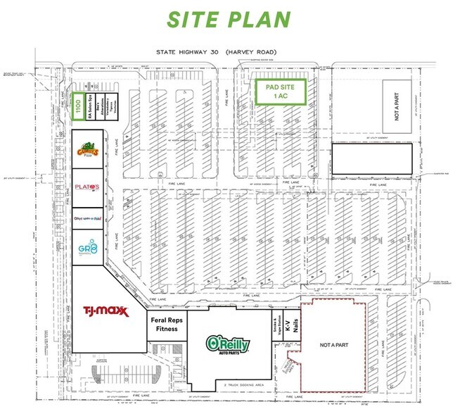 More Photos Of 1100-1400 Harvey Rd, College Station Unknown For Lease