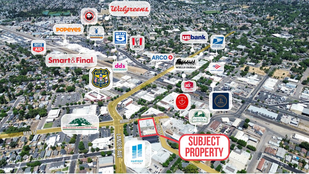 More Photos Of 250 Market St, Turlock Freestanding For Sale