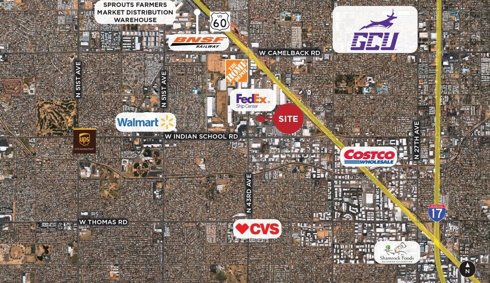More Photos Of 4205 W Glenrosa Ave, Phoenix Warehouse For Lease