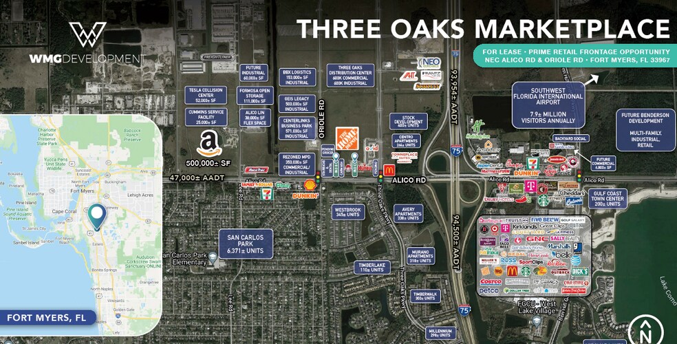 More Photos Of 17001 Three Oaks Marketplace Dr, Fort Myers Land For Lease