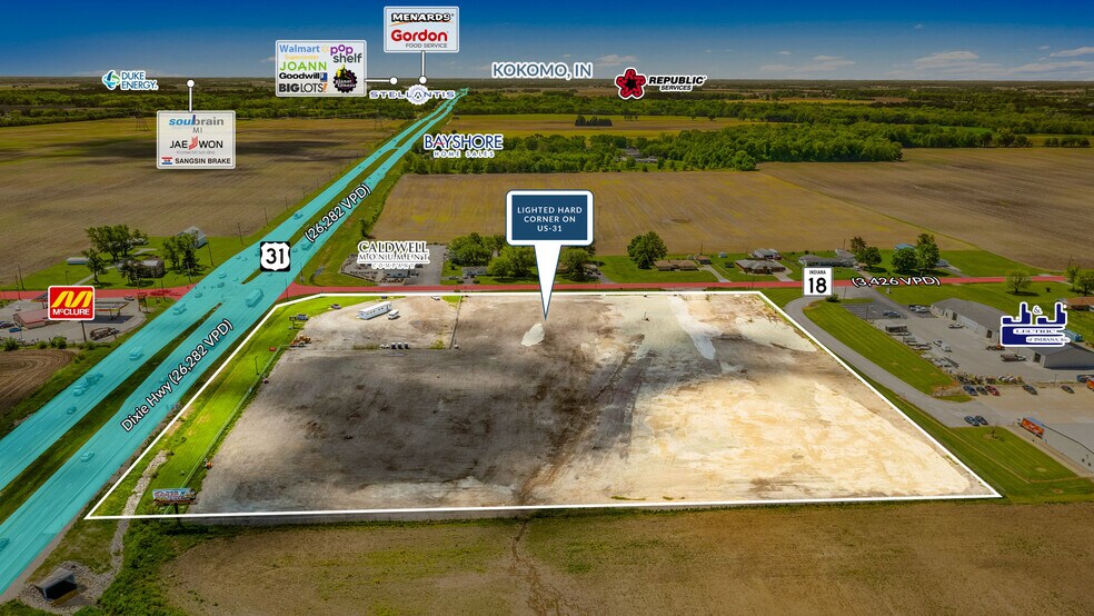 More Photos Of 3050 State Road 18, Kokomo Land For Sale