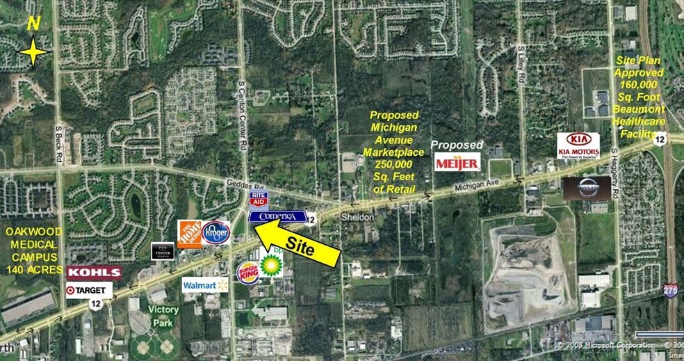More Photos Of 4315 Old Canton Center Rd, Canton Land For Lease