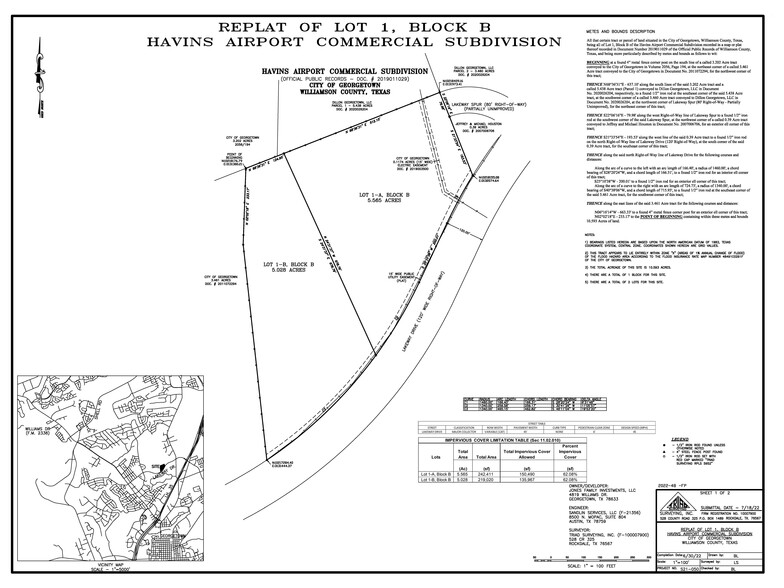 Primary Photo Of Lakeway Dr., Georgetown Land For Sale