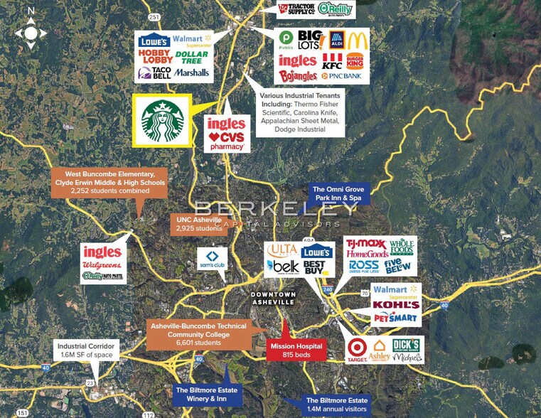 More Photos Of 474 Weaverville Rd, Asheville General Retail For Sale