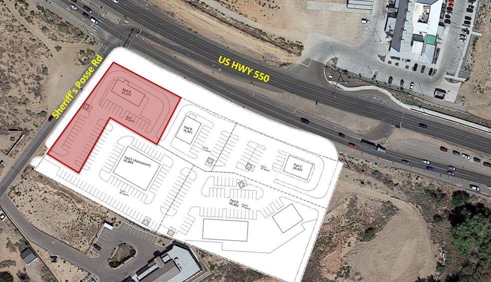 More Photos Of 781 W Highway 550, Bernalillo Freestanding For Lease