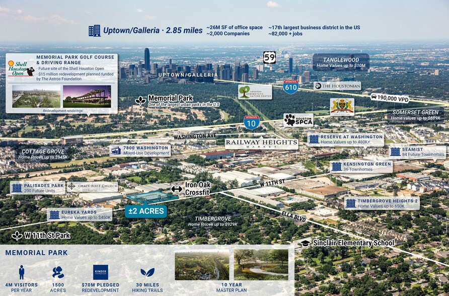 More Photos Of 2505 W 11th St, Houston General Retail For Lease