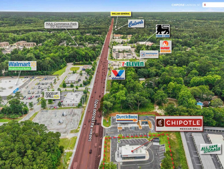 More Photos Of 3678 Ladson Rd, Ladson General Retail For Sale