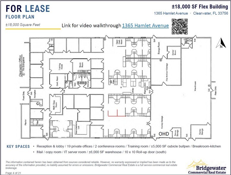 More Photos Of 1365 Hamlet Ave, Clearwater Flex For Lease