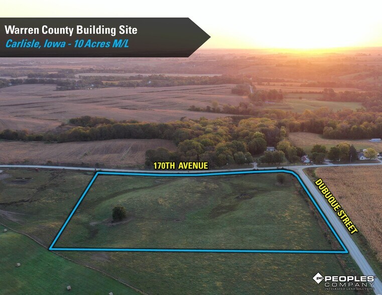 More Photos Of Dubuque Street & 170th Avenue, Carlisle Land For Sale