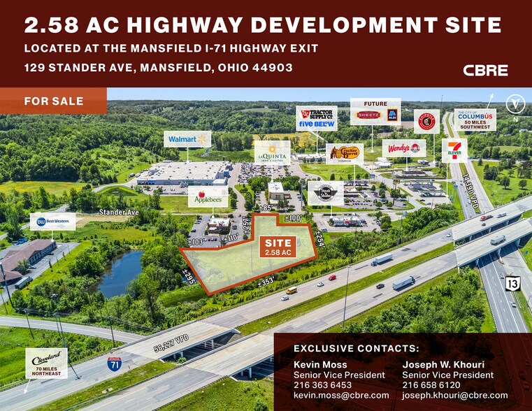 Primary Photo Of Stander Ave, Mansfield Land For Sale