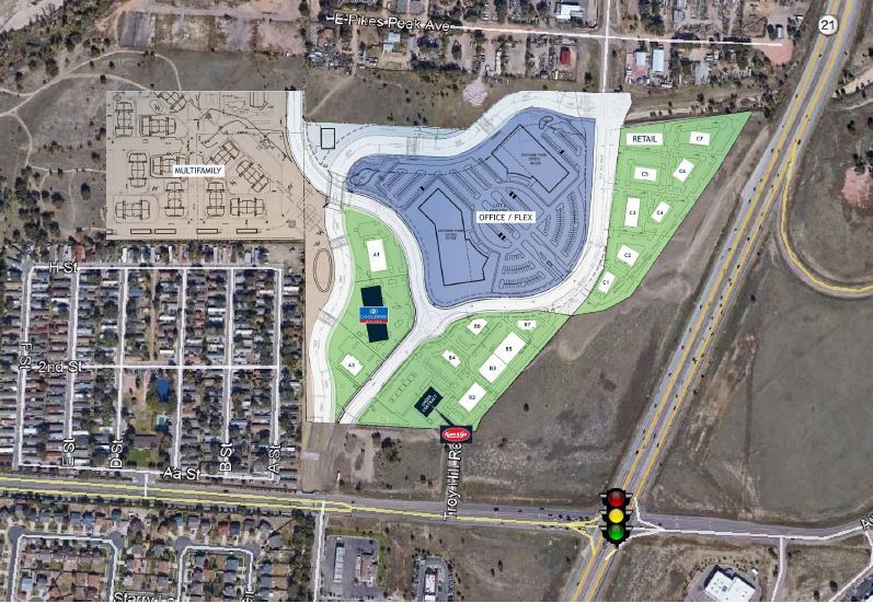 Primary Photo Of NWC of S Powers Blvd and Airport Rd, Colorado Springs Land For Sale