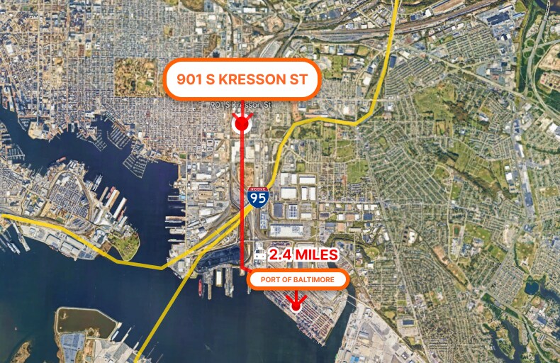 More Photos Of 901 S Kresson St, Baltimore Land For Sale