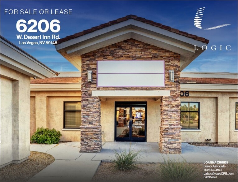 Primary Photo Of 6206 W Desert Inn Rd, Las Vegas Office For Lease