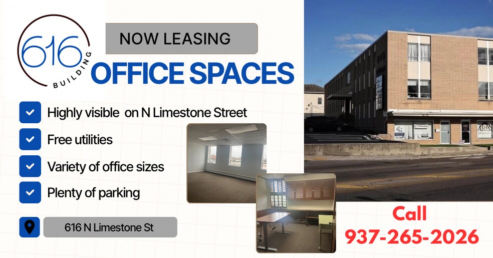 More Photos Of 616 N Limestone St, Springfield Loft Creative Space For Lease