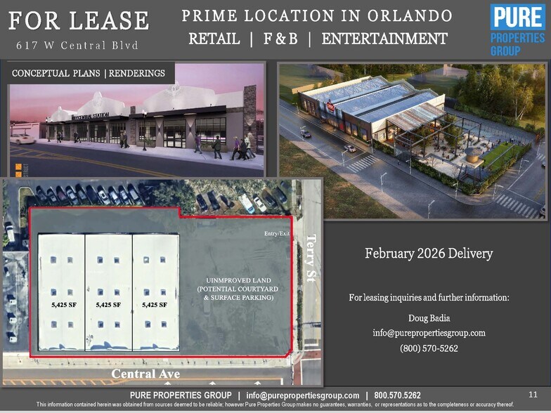 More Photos Of 617 W Central Blvd, Orlando Warehouse For Lease