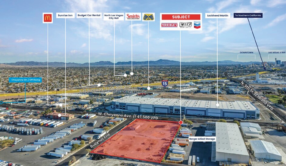 More Photos Of NWC Cheyenne Ave. & Bucyrus Erie St., North Las Vegas Convenience Store For Sale