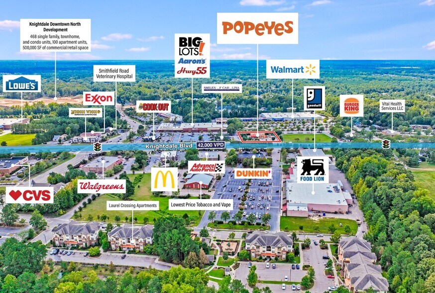 More Photos Of 7120 Knightdale Blvd, Knightdale Fast Food For Sale