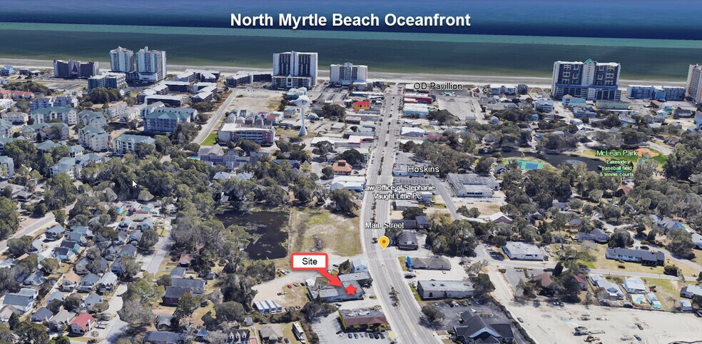 Primary Photo Of 504 Main St, North Myrtle Beach Freestanding For Lease